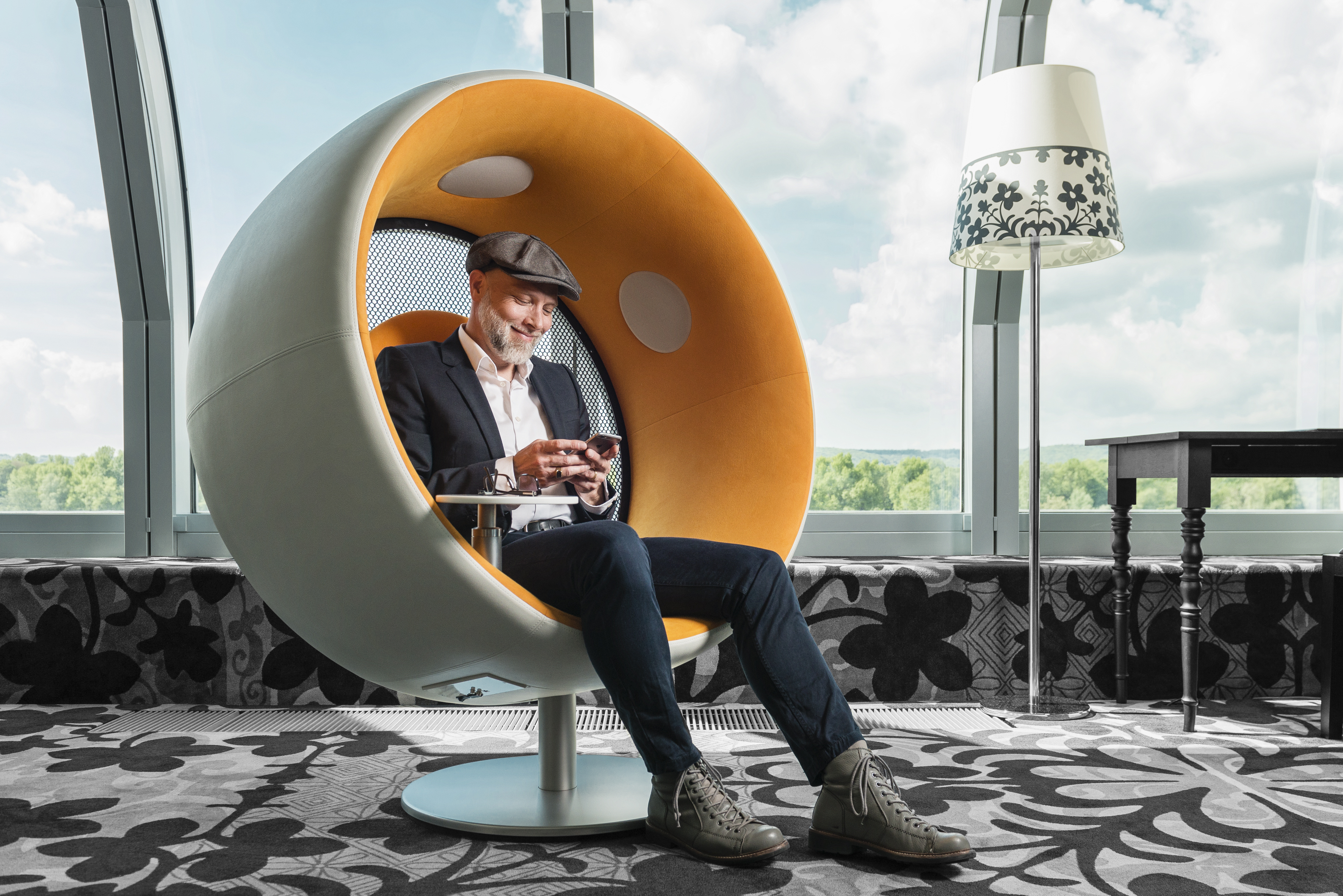 坐在耳機裡的超級“響“宴sonic chair影音太空艙